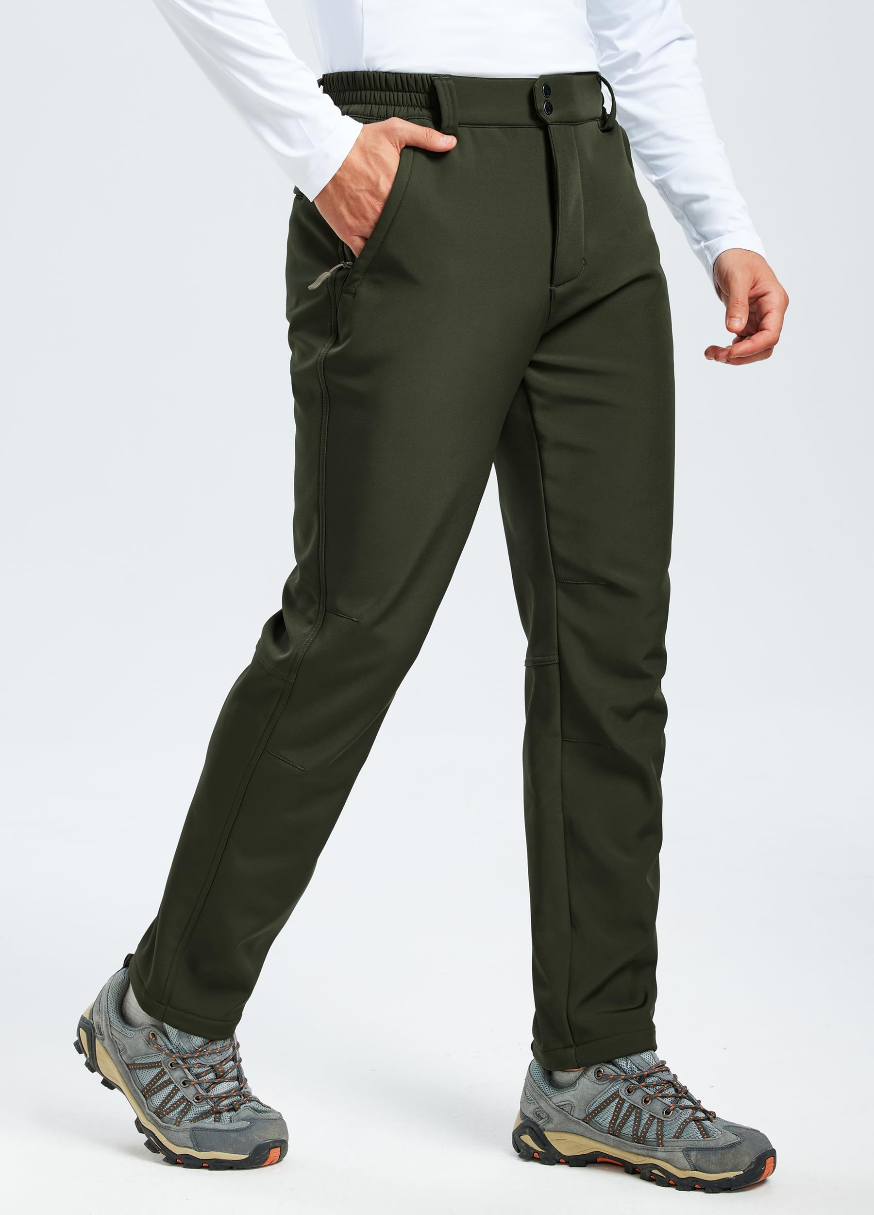Libin Pantalón Térmico Softshell Hombre Esquí Senderismo