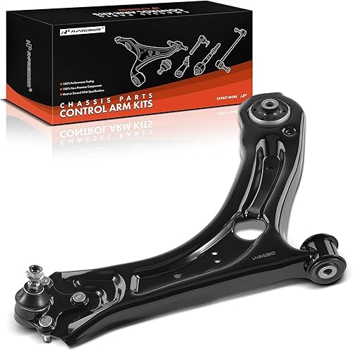 A-Premium Brazo de control inferior delantero derecho, con rótula y buje, compatible con Volkswagen Passat 2012-2021, Beetle 2012-2019, repuesto #
