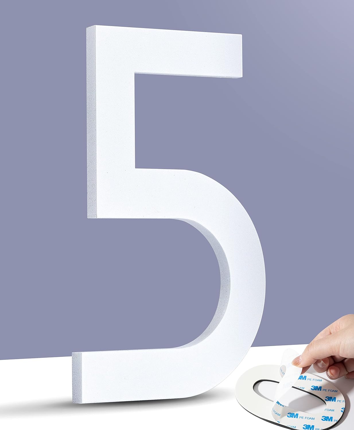 3 Inch House Number Stainless Steel Wire Drawing Process