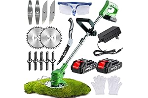 Electric Weed Wacker Rechargeable Cordless with 24V 2000mAh