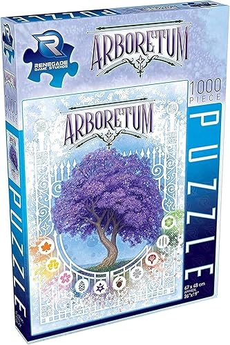 Miniatura 10 de Renegade Game Studios Juego de cartas de estrategia Arboretum que desafía a 2-4 jugadores de 8 años en adelante a crear el jardín más hermoso (el