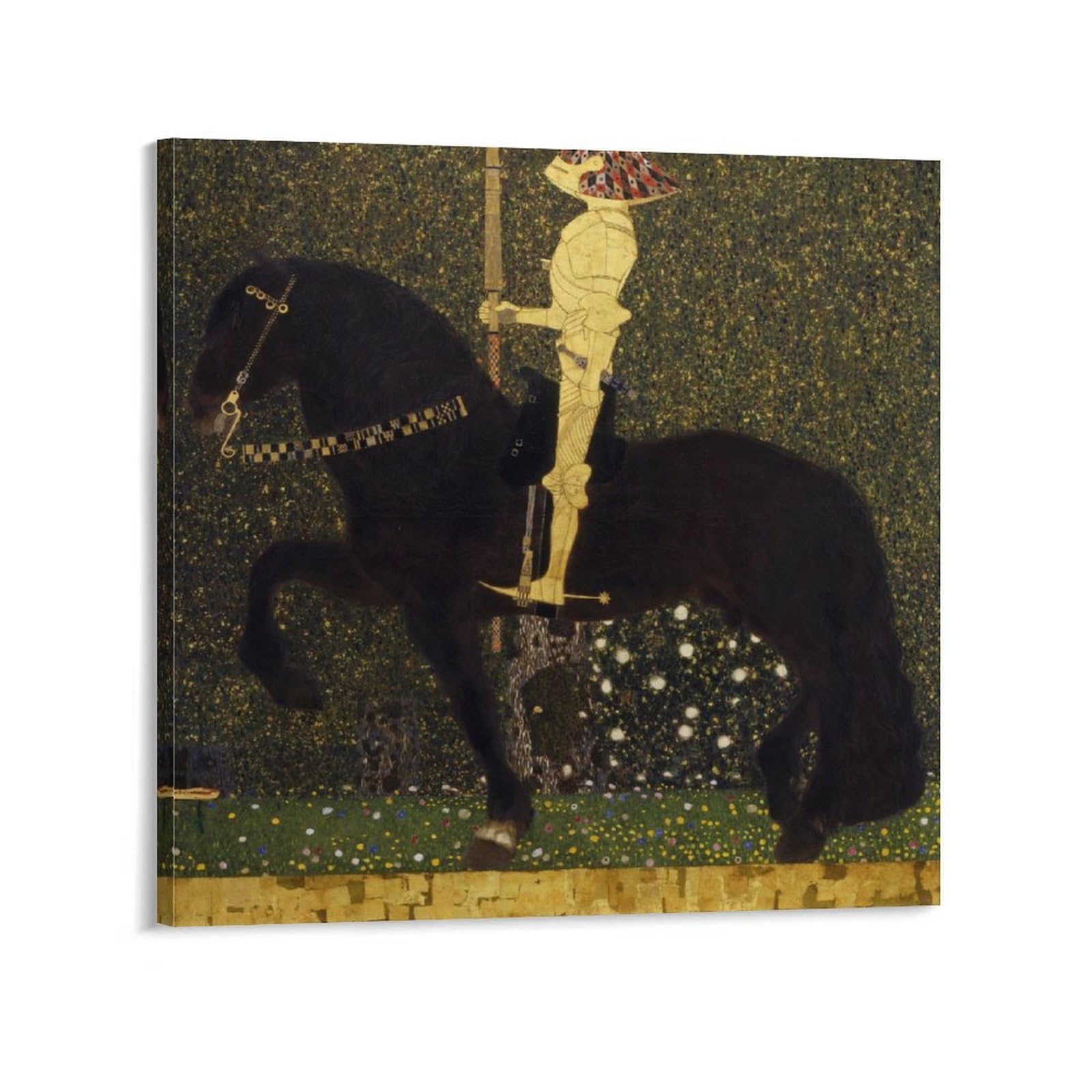 Amazon.co.jp: Gustav Klimtグスタフ・クリムト《人生は戦いなり (黄金