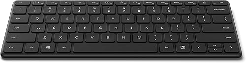 Miniatura 5 de Teclado Microsoft compacto de diseño, negro mate