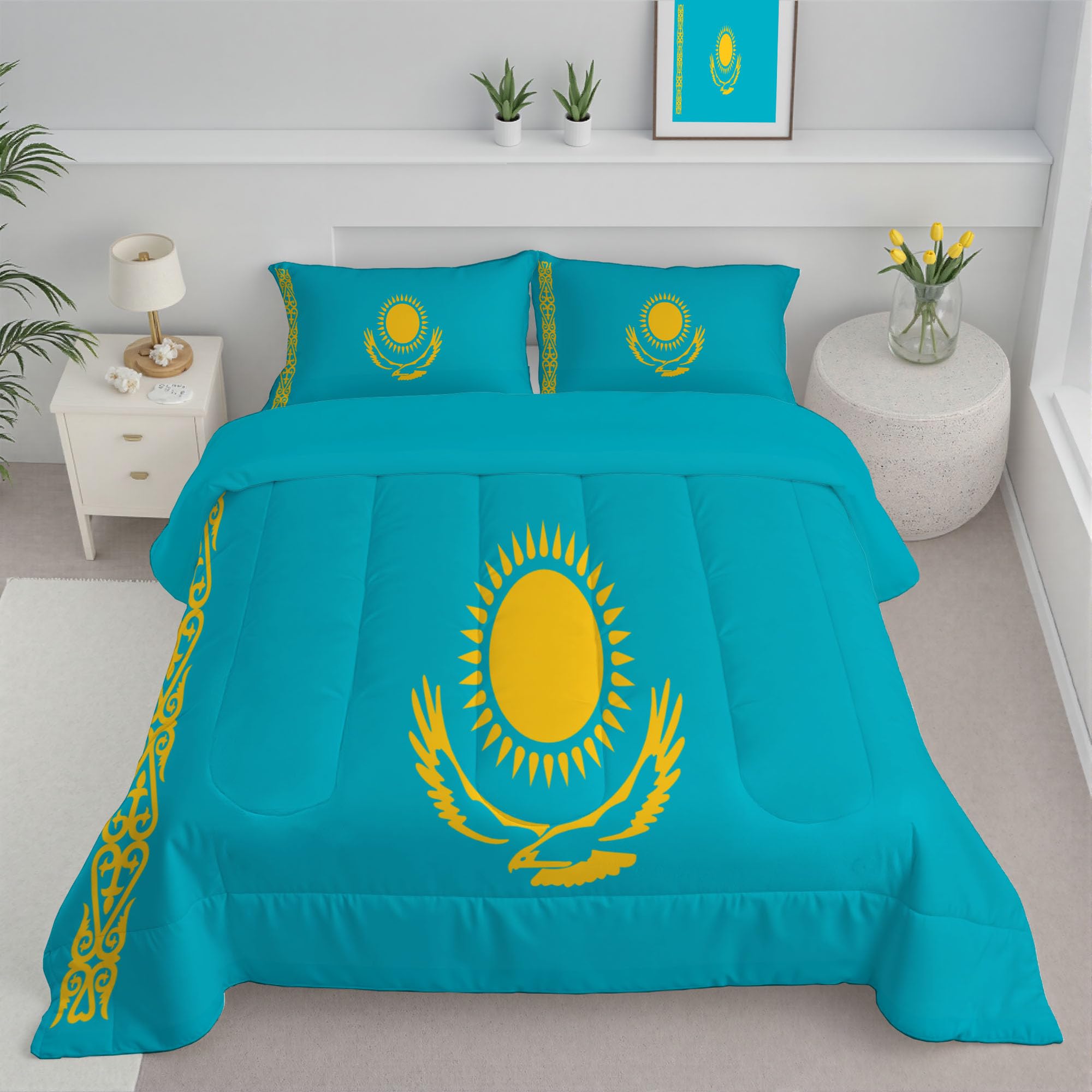 Relleno de poliéster de Kazajistán suave de 240x220 cm para regalar