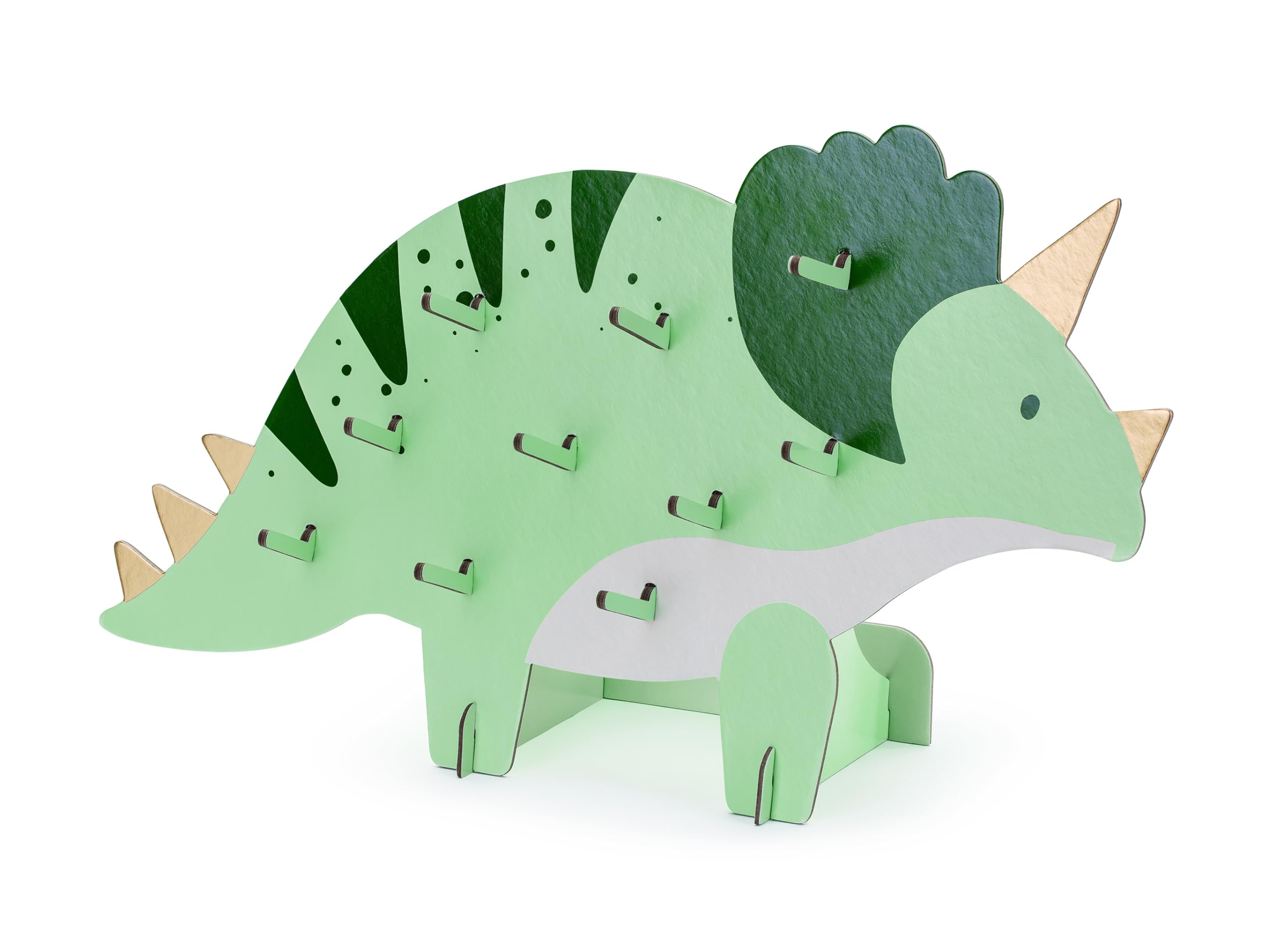 Triceratops Dinosaur Party Treat Wall, Snack Food Wall, Donut wall, Childrens Party Centrepiece, Dinosaur Birthday Party Tableware