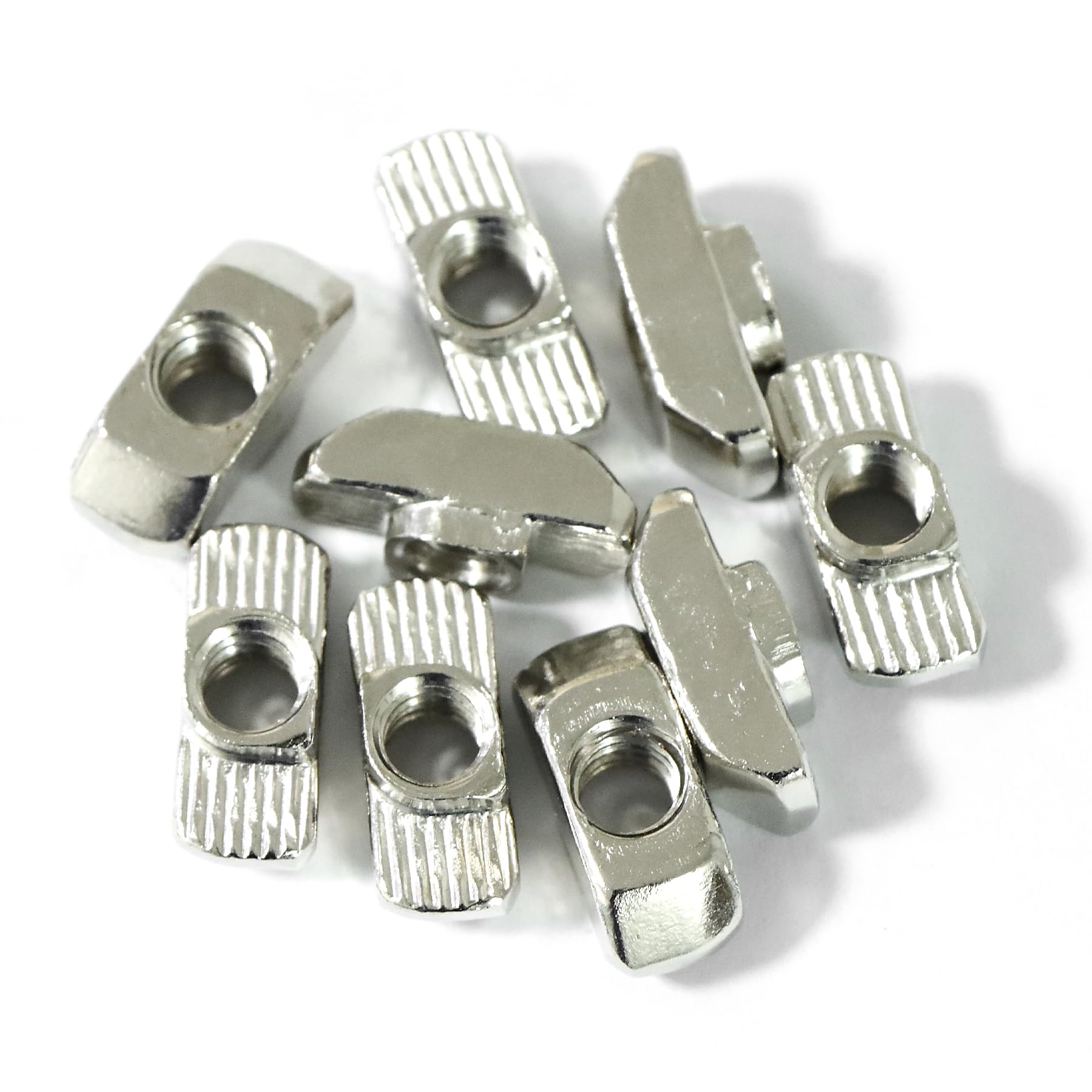 Drop in T-Nuts - 20 Pack 1/4-20 Steel -1 Drop in T-Nuts - 20 Pack 1/4-20 Steel -1