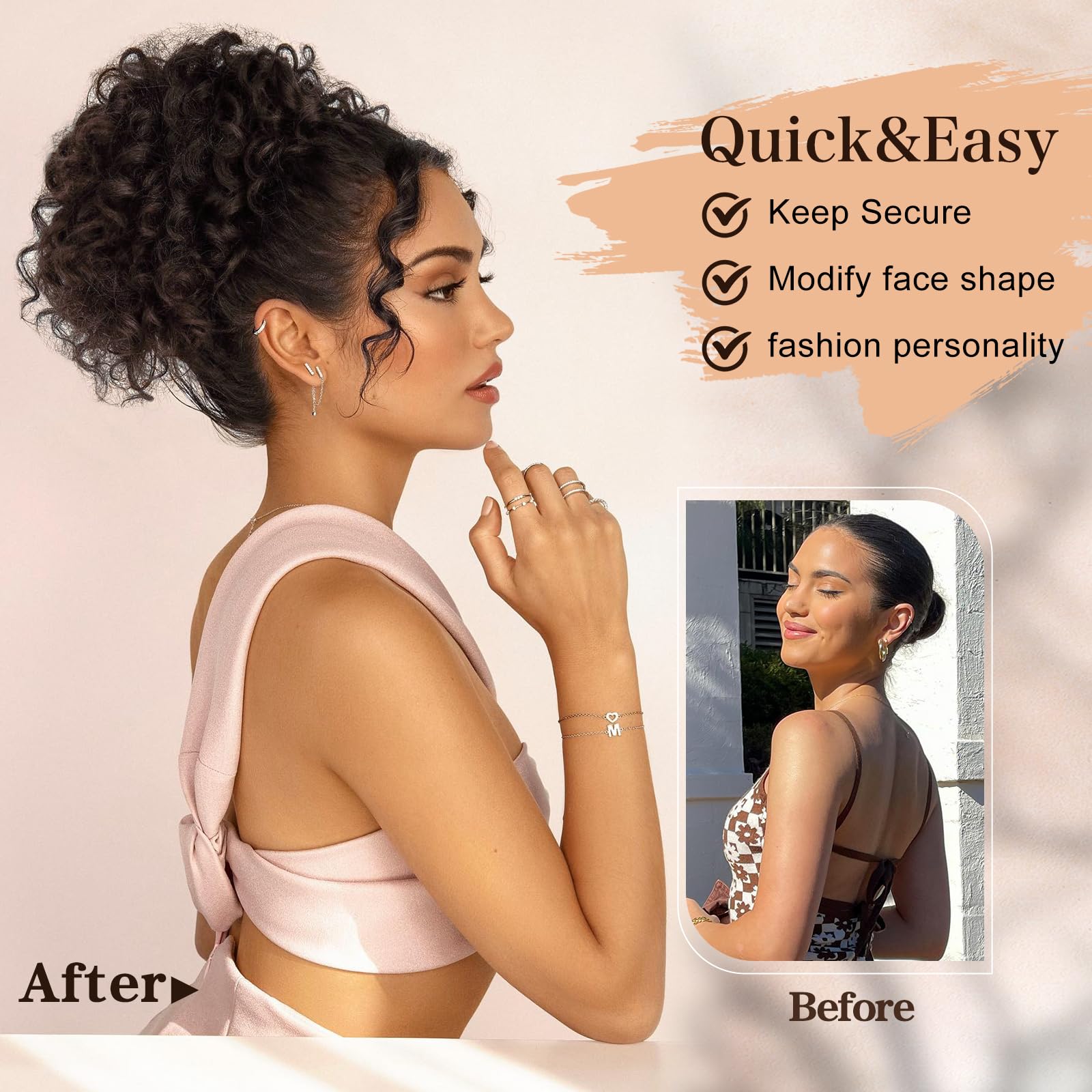 FREEMEIGE Ponytail Extension, 8