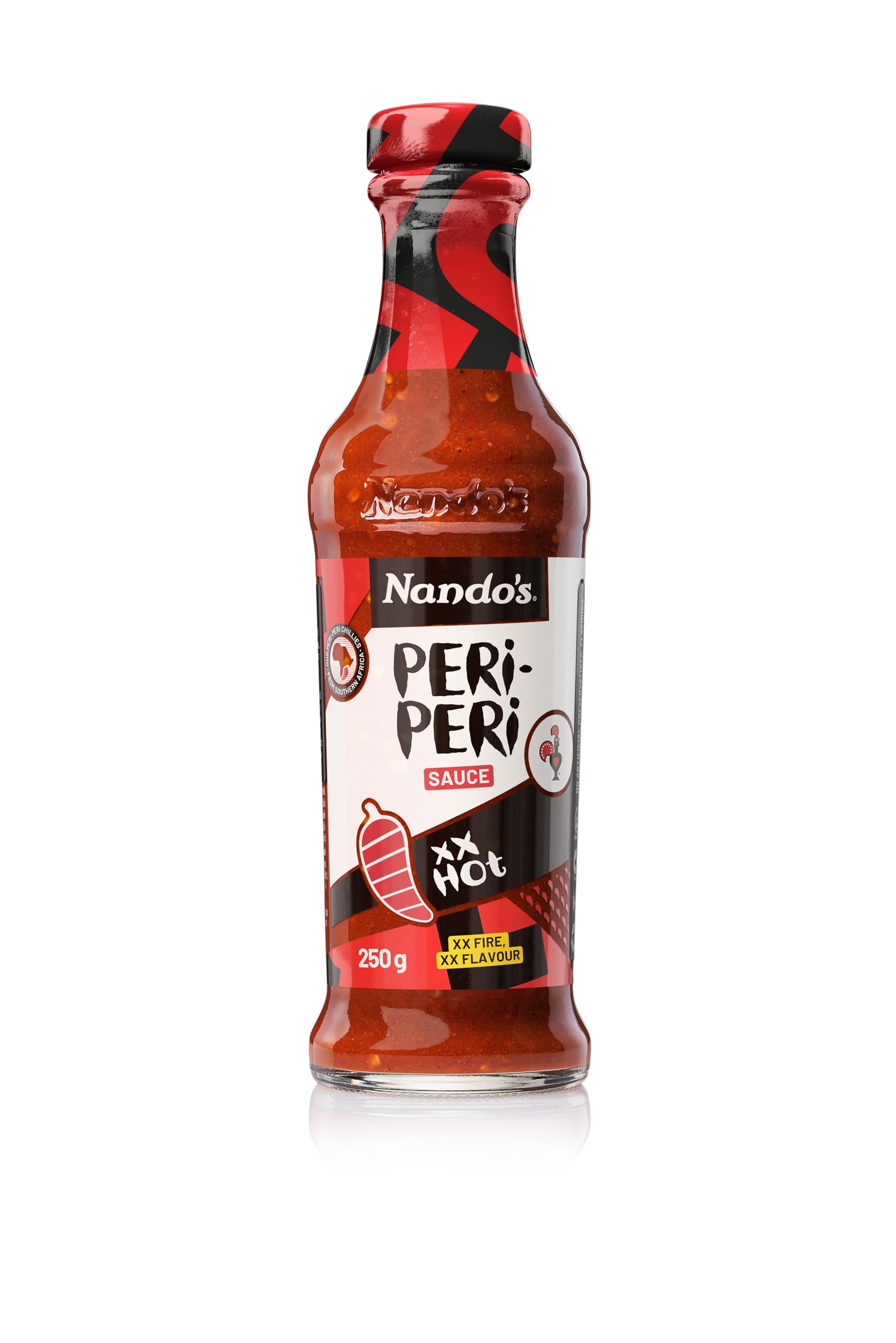 Nandos Extra Hot Peri Sauce, 250 g