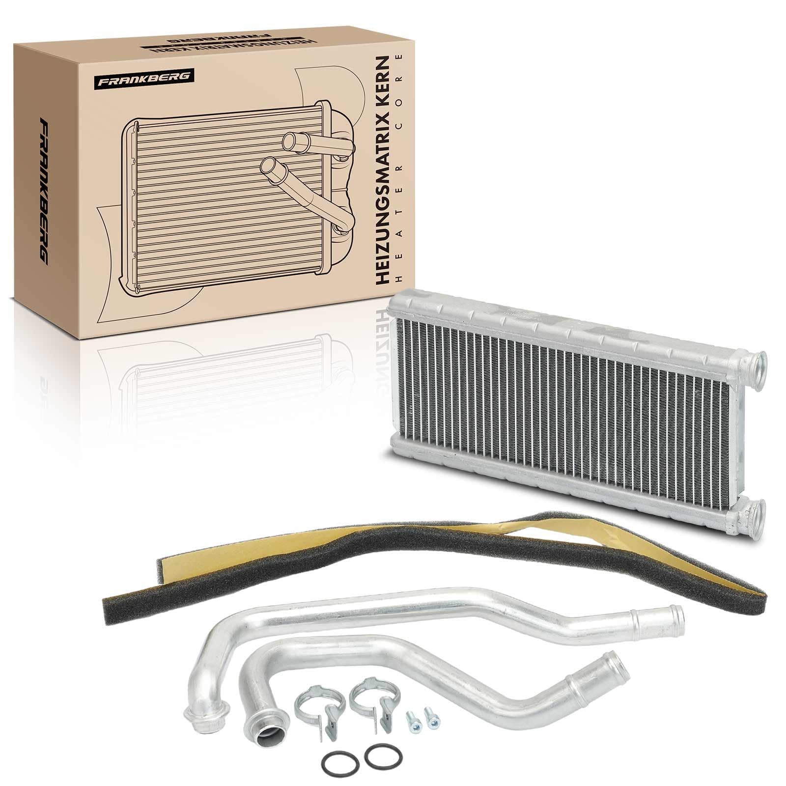 Frankberg Wärmetauscher Innenraumheizung Kompatibel mit Mirage Stufenheck A10 1.2L Benzin 2013-2024 Mirage/Space Star Schrägheck A0A 1.0L 1.2L Benzin 2012-2024 Replace# 707183