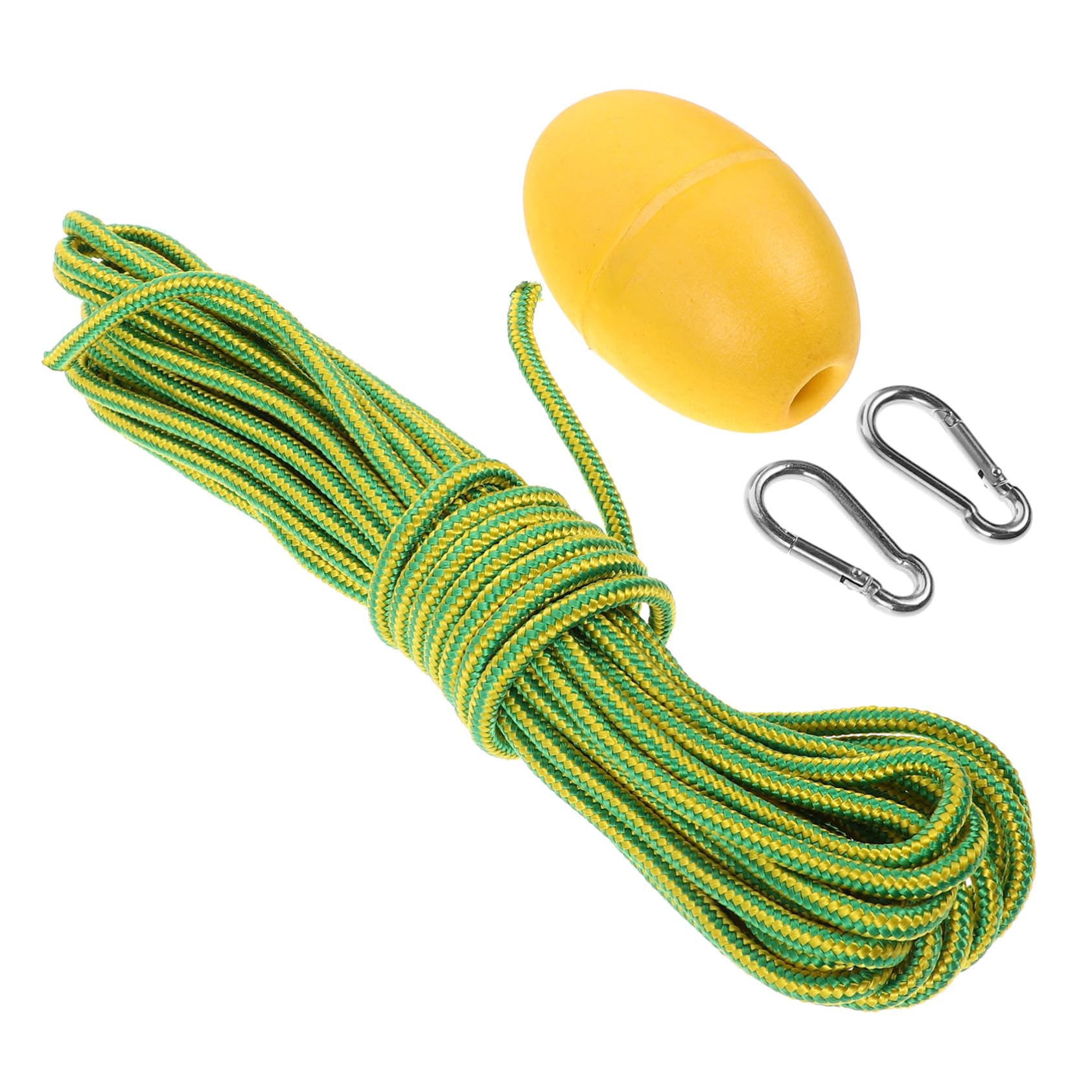 Milisten Rescue Kayak Anchor Line Bungee Dock Lines Nylon Floating Rope for Boat Buoy Mesh Bag