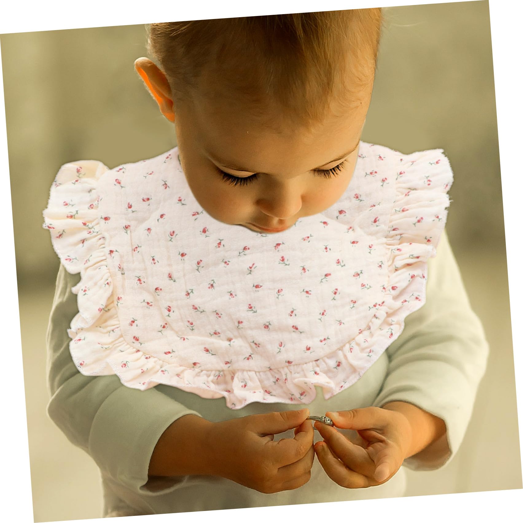 Abaodam Lot De 3 Bavoirs En Coton Pour Bébé Garçons Et Filles Pour Nouveau-né Anti-bave