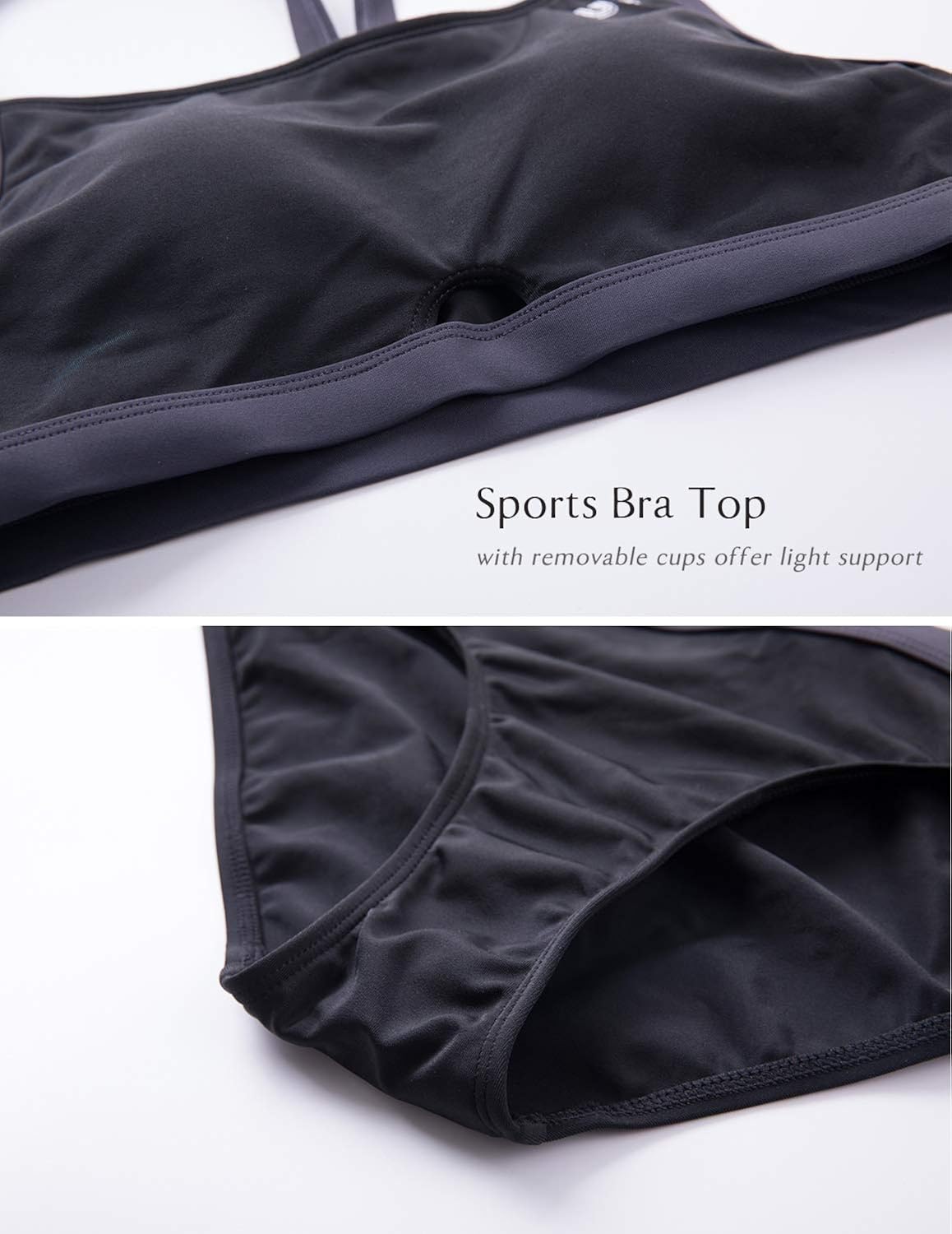 SYROKAN Damen Sport Tank Top - Ringerrücken Design Für Fitness & Gym