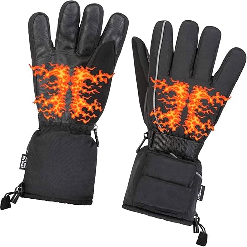 Guantes cálidos con calefacción para hombres y mujeres, un tamaño para adultos, térmicos, eléctricos, a pilas, guantes de calentamiento perfectos