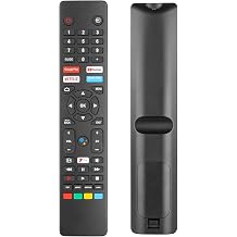RM-C3250 Voice Remote Control Compatible With JVC Smart HD LED TV LT-32CA690 LT-32CA790 LT-40CA790 LT-43CA790 LT-43CA890 Replacement Controller With NETFLIX PrimeVideo YouTube Google Play Buttons