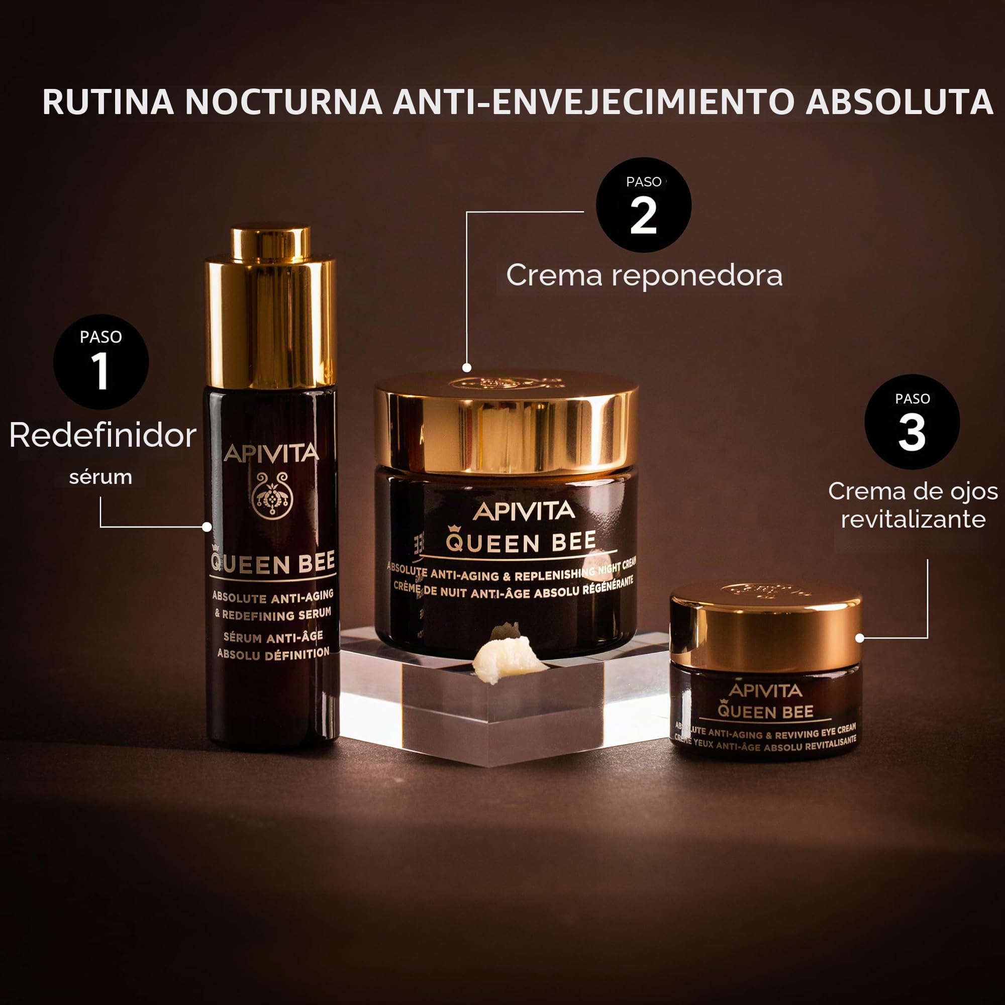 homehot APIVITA | Nuevo Queen Bee Crema DE Noche RECONSTITUYENTE | ANTIEDAD ABSOLUTO