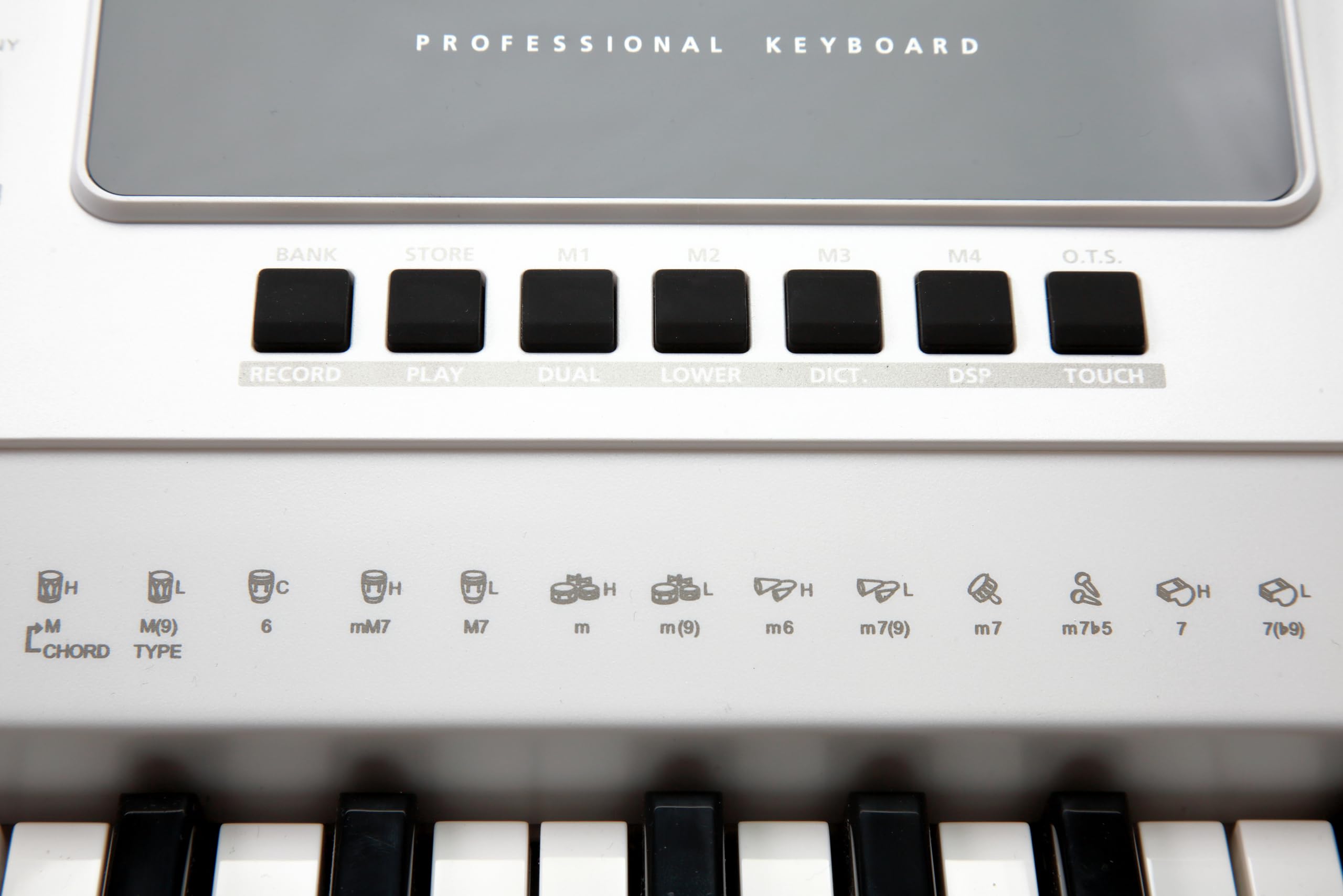 Kurzweil KP140-WH, Arranger Keyboard, 61 tasti leggeri con dinamica di blocco, bianco