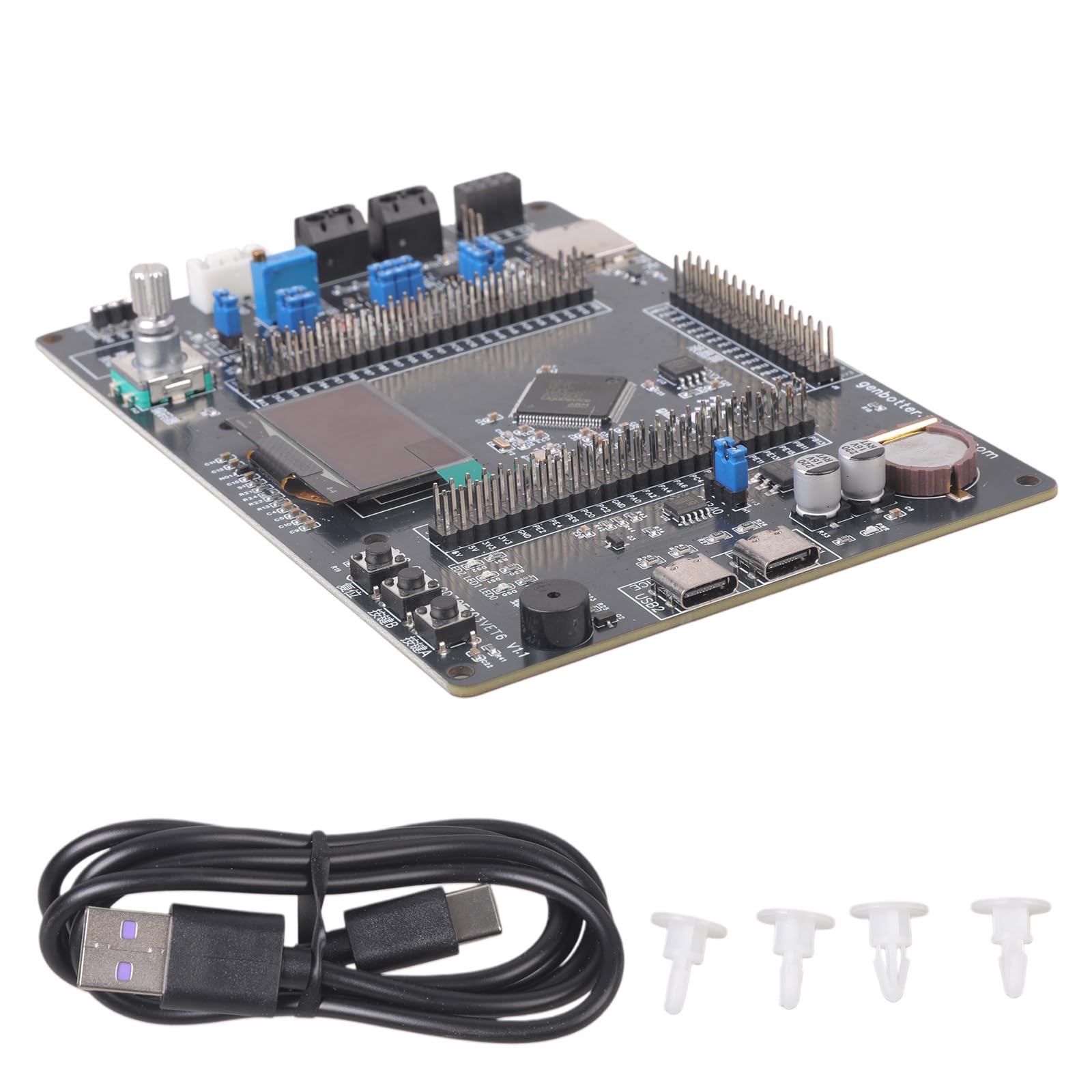 Scheda di sviluppo 120 MHz GD32F303VET6 con porta USB, scheda di apprendimento per la programmazione di progetti di prototipazione, sviluppo USB