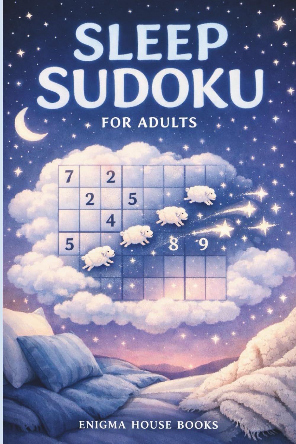 Sleep Sudoku for Adults: A Calming Puzzle Book to Relax Your Brain, Ease Stress, and Improve Sleep Quality