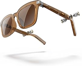 DPVR Smart Glasses Bluetooth Sunglasses with Speakers – Touch Control Bluetooth Glasses for Men & Women, UV400, IPX4