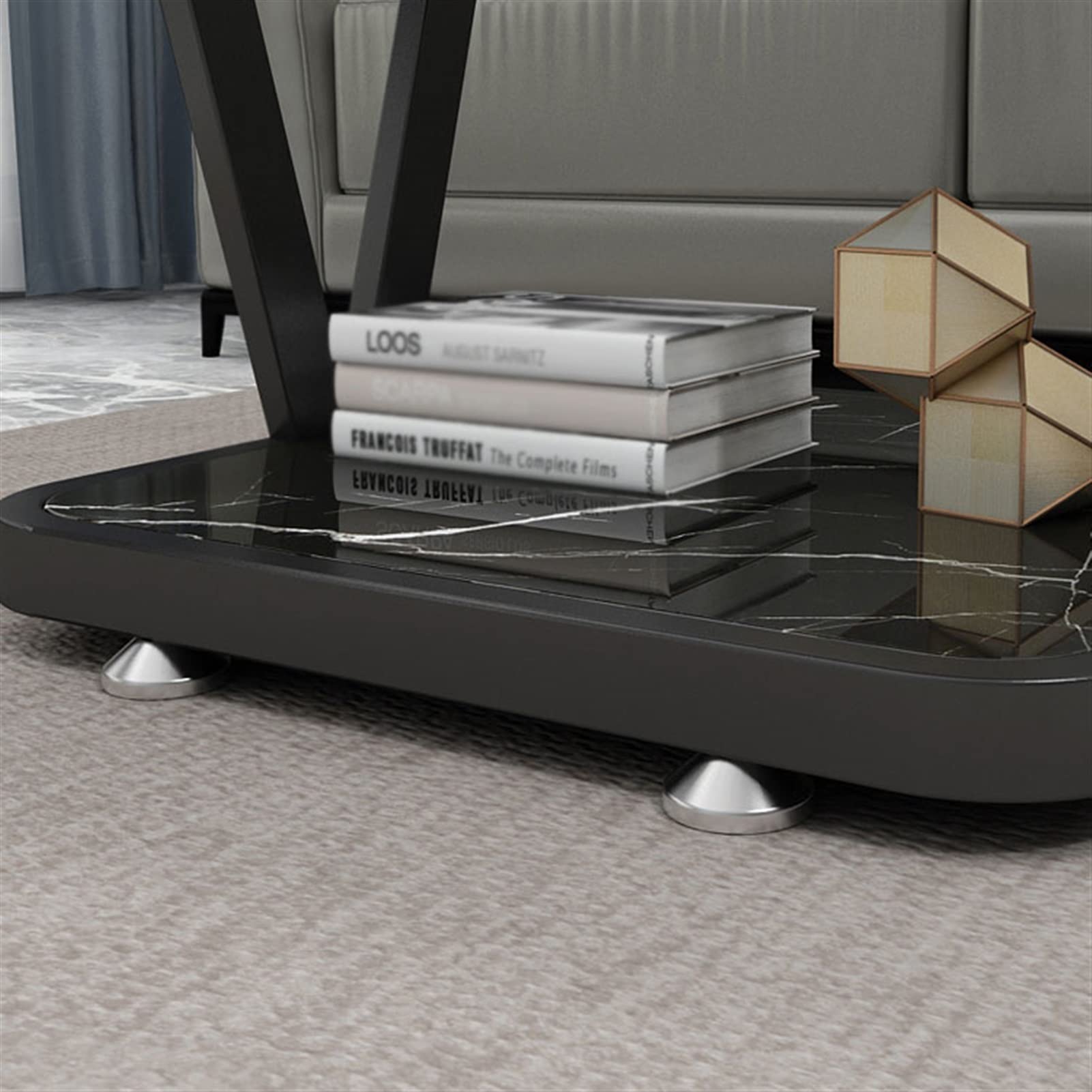 UNNS Fin de Table Table d'appoint de Canapé Mode Light Prestige Table Basse Décorative Table Basse Creative Iron Creative Table Basse Convenant au Salon Chambre à Coucher