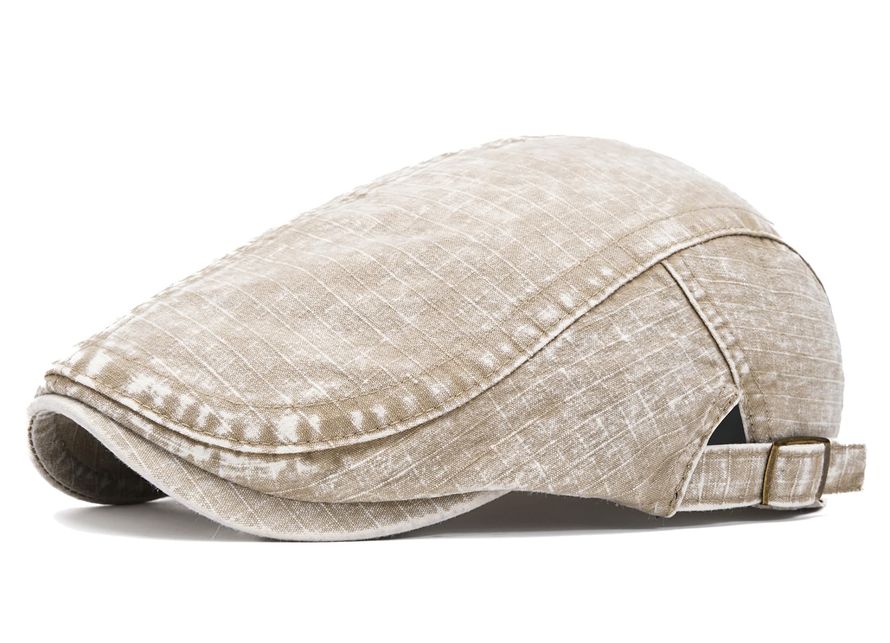 Quanhaigou Unisex Denim Newsboy Hats Flat Ivy Gatsby Cabbie Driving Berets Hat Cotton Dad Cap for Men Women
