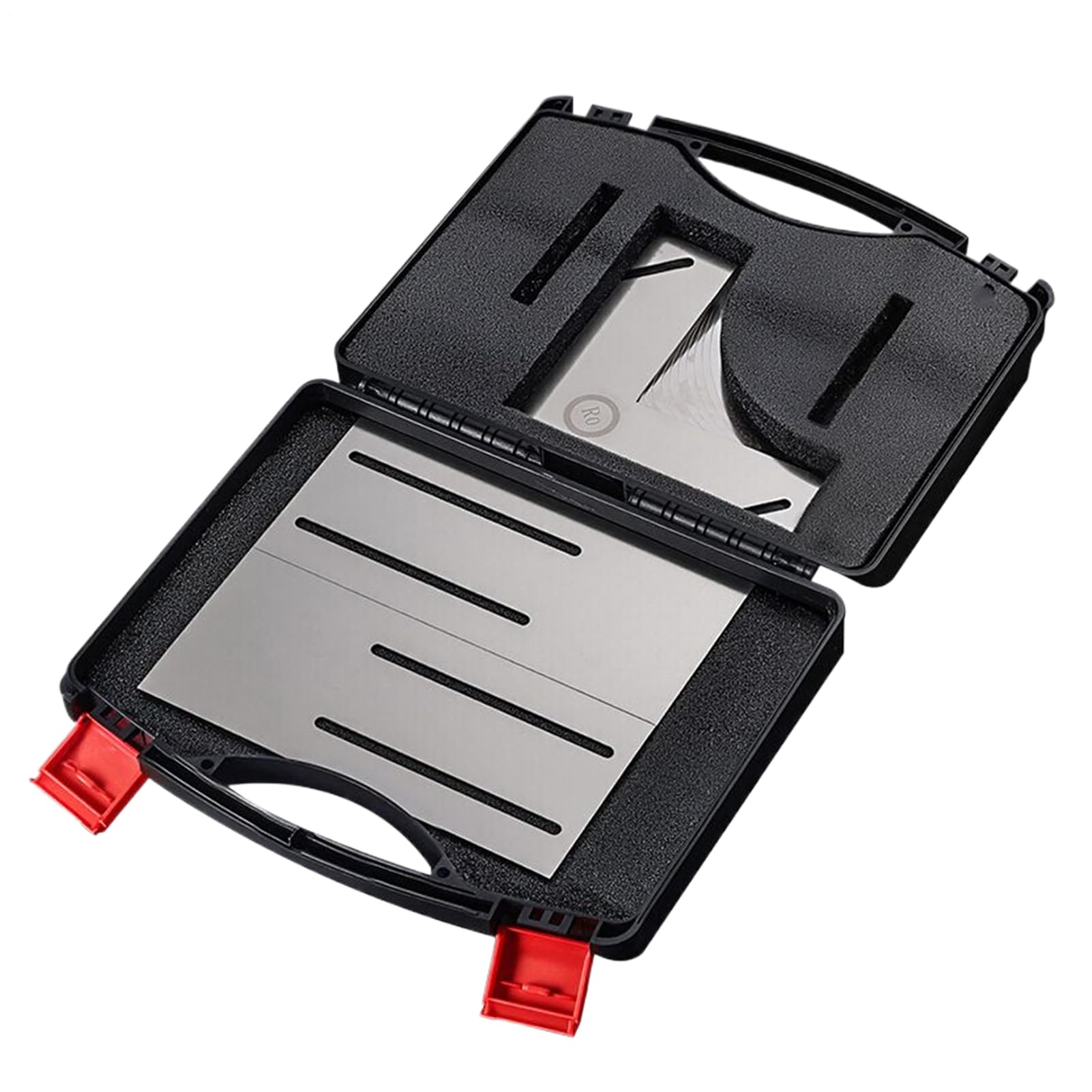 Raschiatori per Vernice Utensile Multiangolo in Metallo | Scraper Resistente con Scatola Portatile per Ristrutturazione Rimozione Carta da Parati Pulizia Pavimenti Pareti Finestre