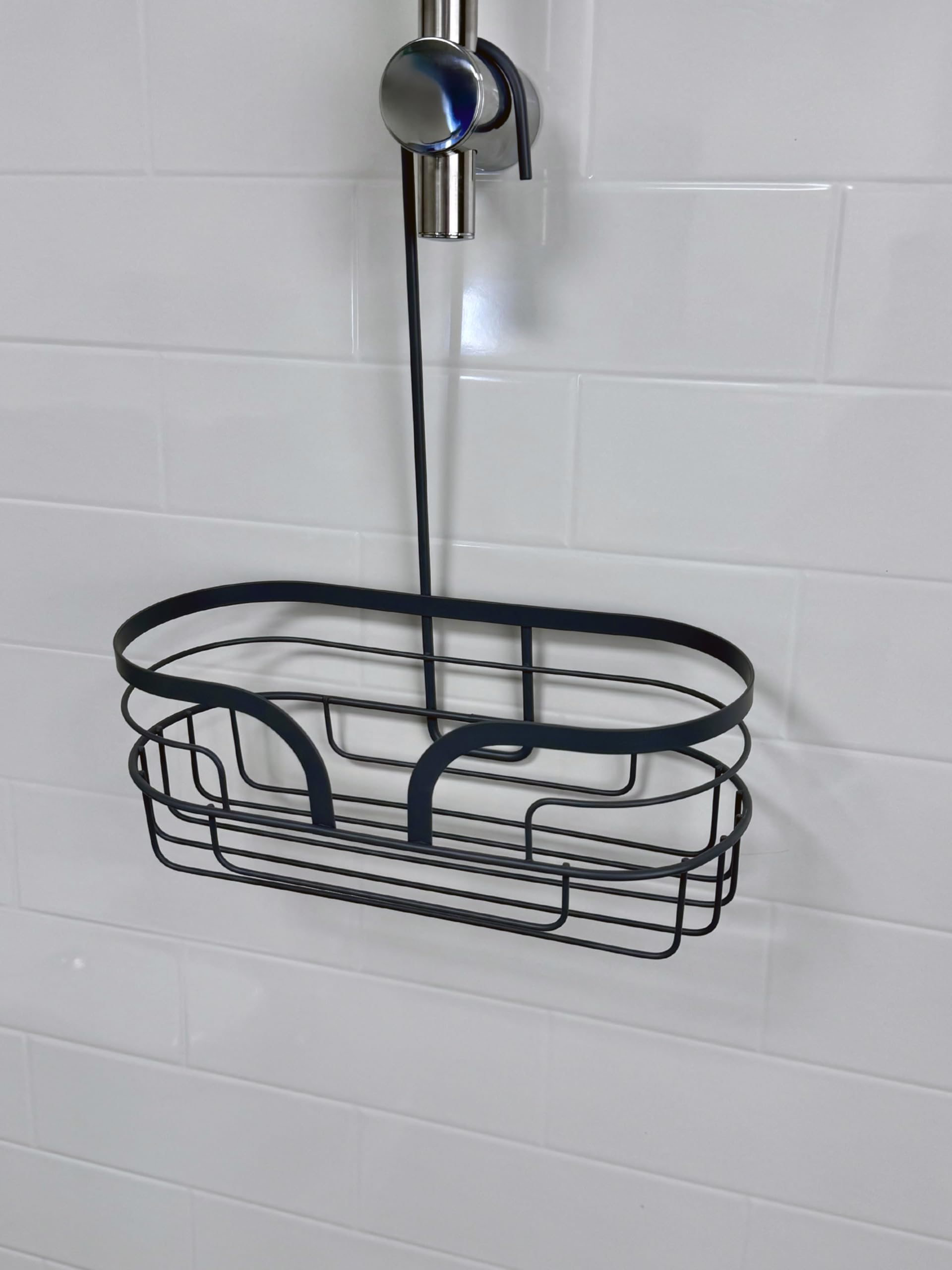 Showerdrape Dante Grey Mini Shower Caddy