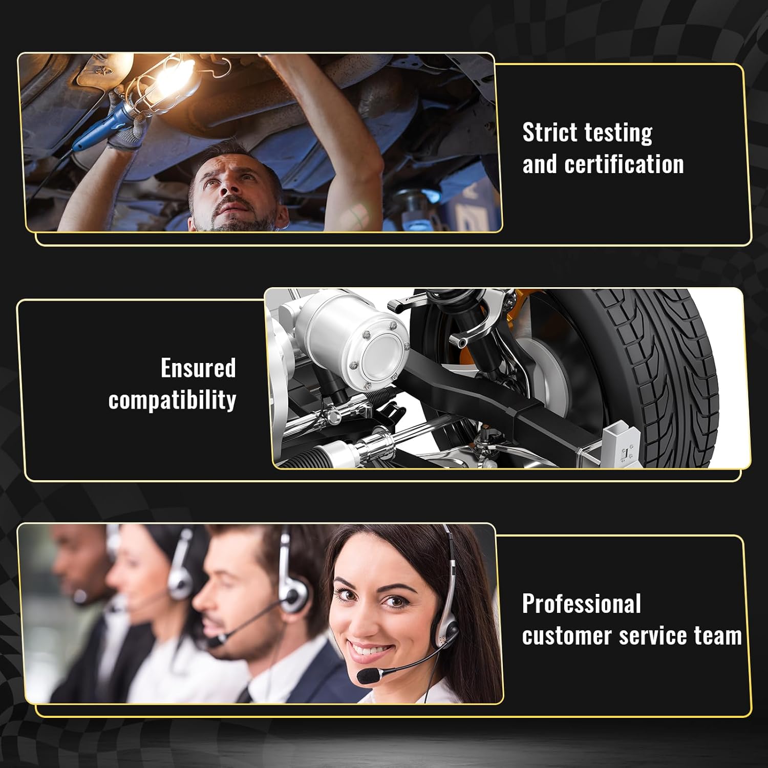 TUCAREST 2Pcs K620486 K620487 Left Right Front Lower Control Arm and Ball Joint Assembly Compatible With 2007-2014 Fo-rd Edge (Through 12/24/14) /07-15 Li-ncoln MKX Driver Passenger Side Suspension