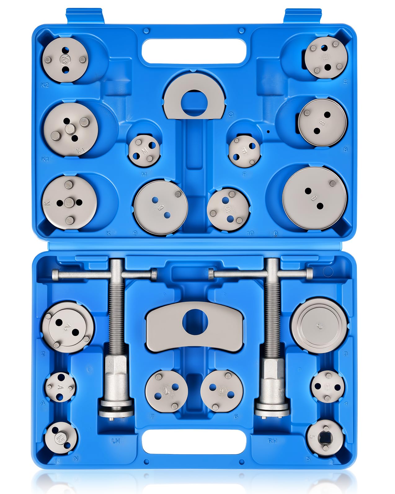 DAYUAN 22 TLG. Universal Bremskolbenrücksteller Set Bremssattel Kolben Wind Zurück Tool Kit Bremse Instandsetzung Werkzeug Bremskolben