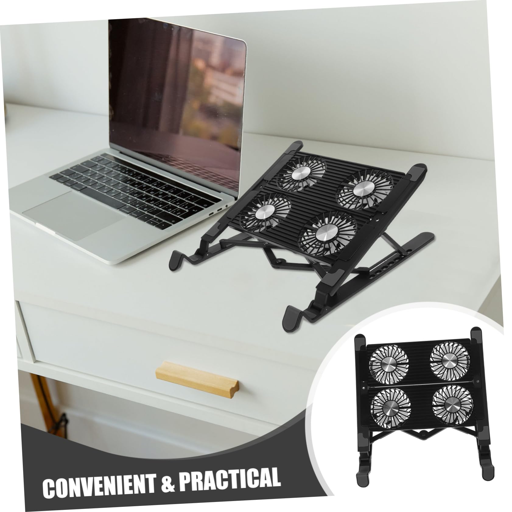 Ordinateur Portable Refroidissement Camping, Ventilateur D'ordinateur