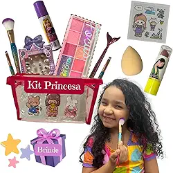 Kit Maquiagem Infantil Kawaii Menina Criança Presente Make Prime Essencial