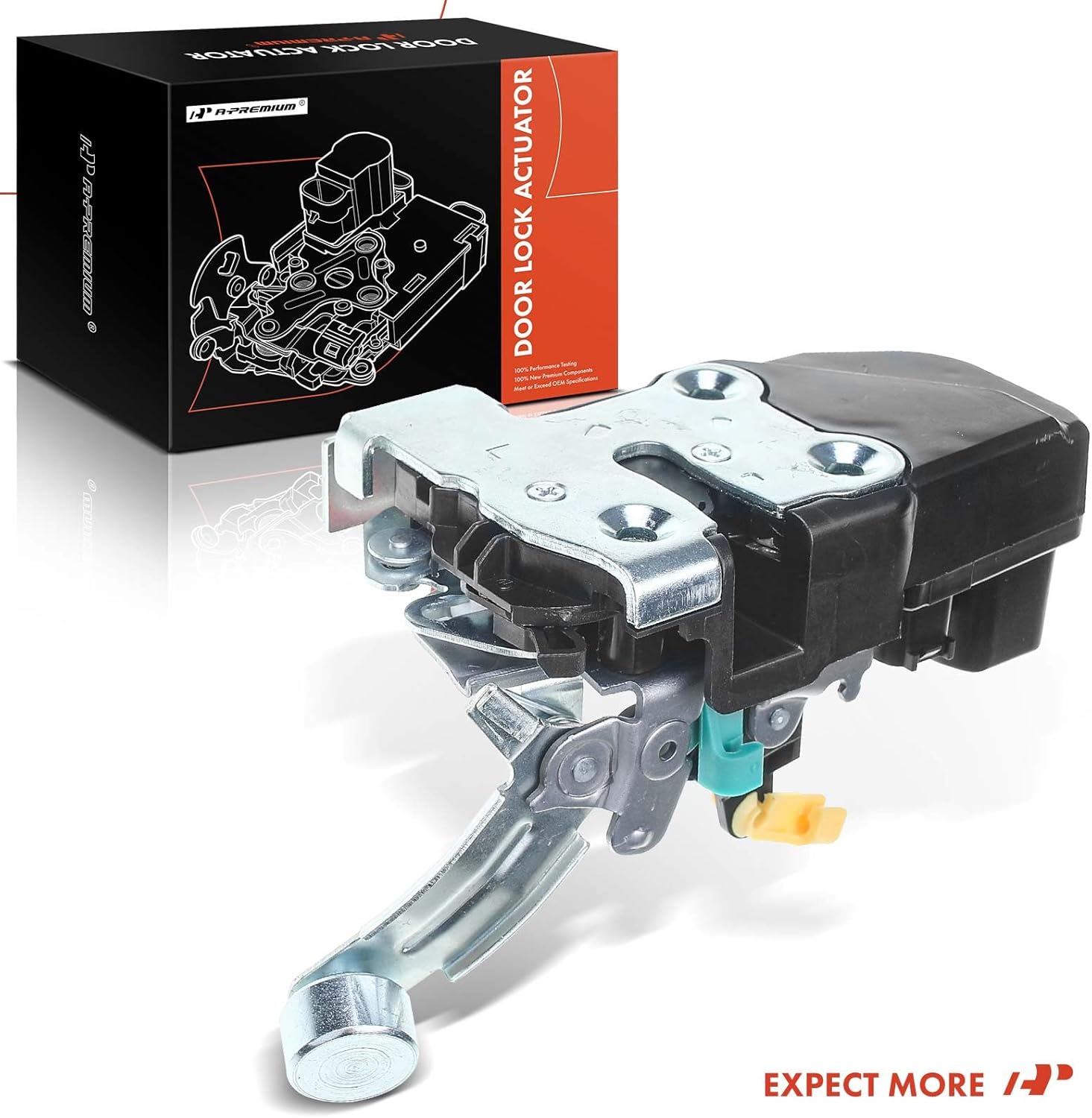 A-Premium Front Left Driver Side Door Lock Actuator Compatible with Jeep Liberty 2002-2005 Sport Utility