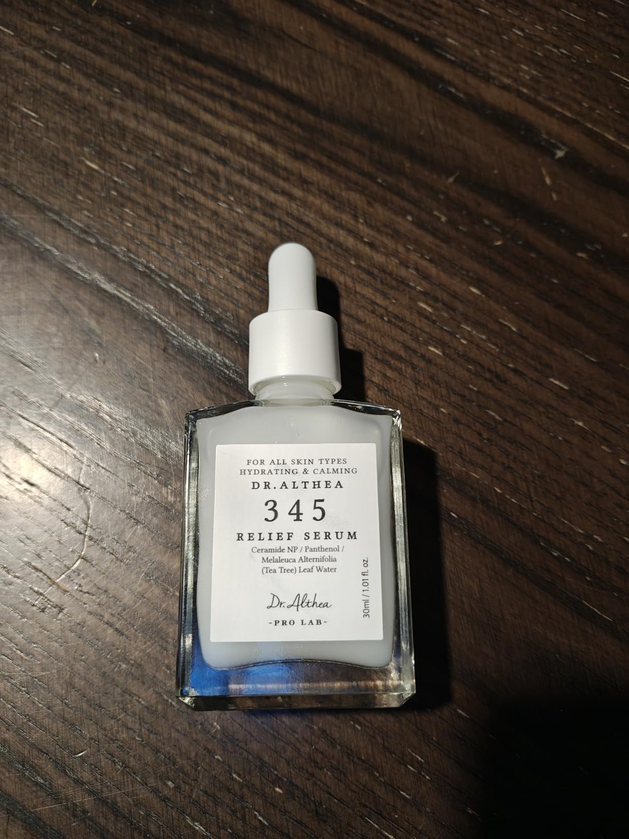 Dr.Althea 345 Relief Serum | Daily Hydrating Face Serum for Dry, Irritated Skin | Soothing Redness & Post-Acne Care, Non-comedogenic | Korean Vegan Skincare, 1.01 Fl Oz