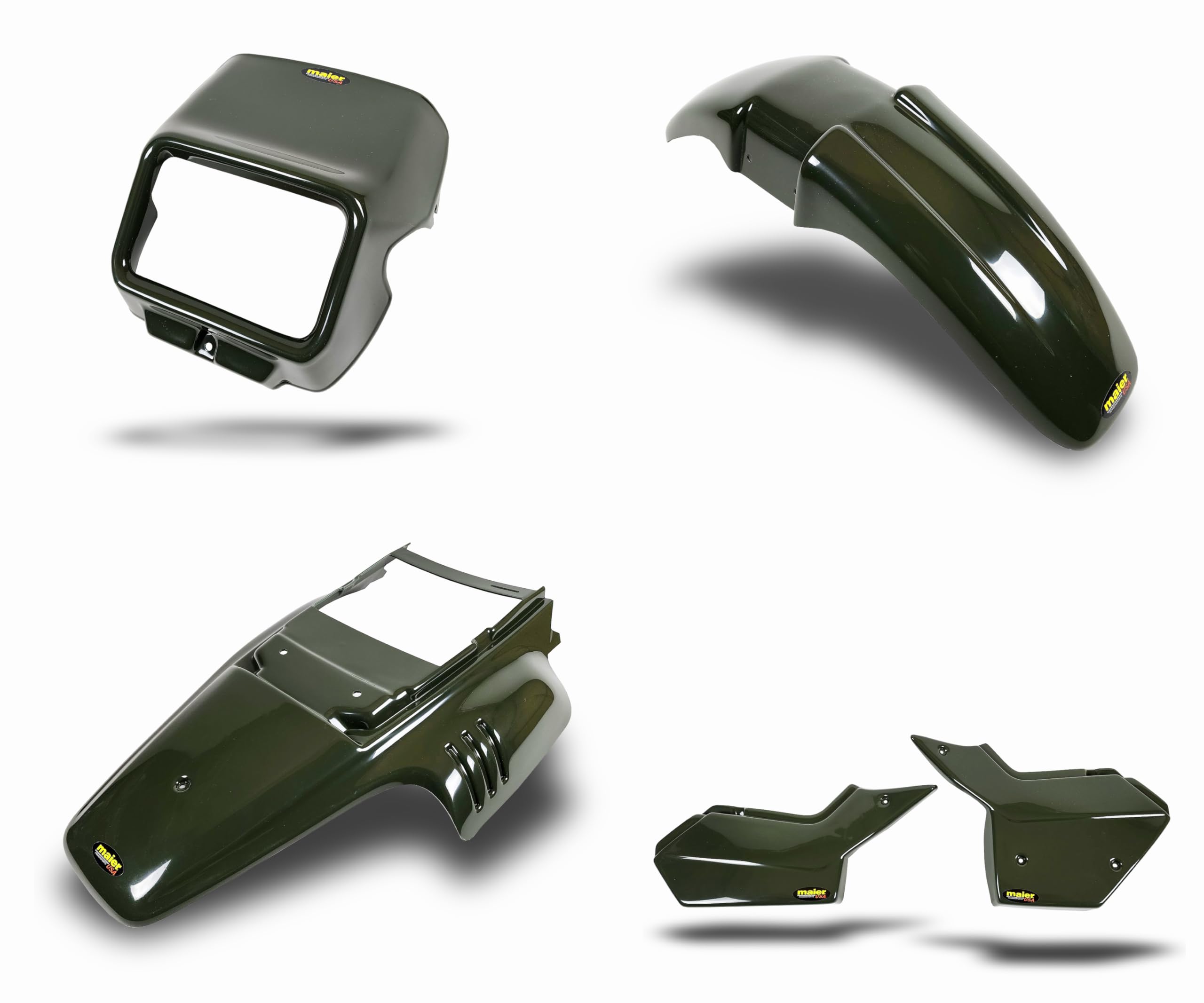 Amazon.com: Maier Olive Green Complete Plastic Fender Kit