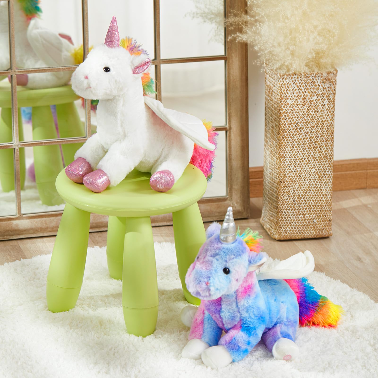 Amazon.co.jp: CozyWorld 16.5インチ LED ミュージカルぬいぐるみ