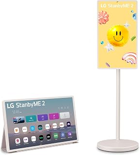 LG 27-Inch StanbyME 2 Portable Touch Screen TV with Folio Cover