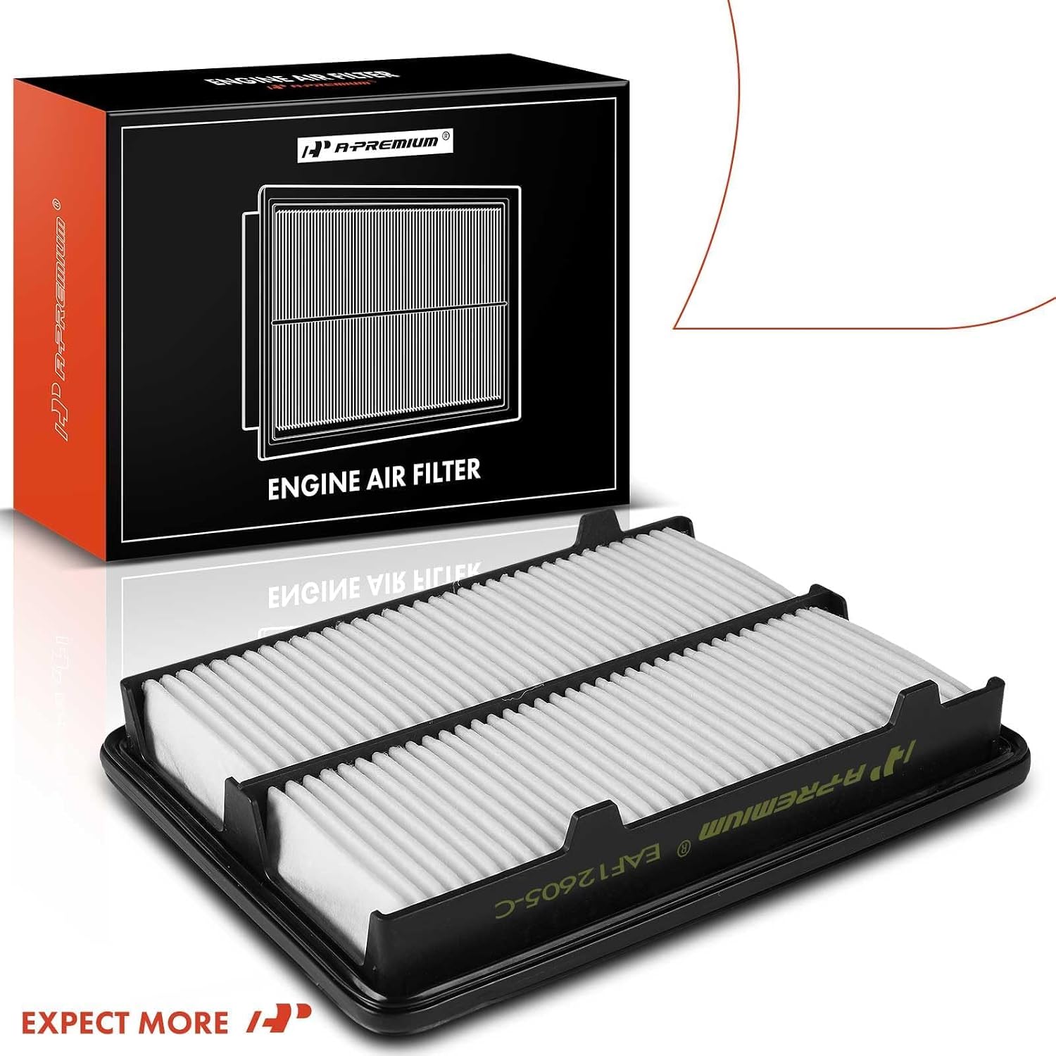 A-Premium Engine Air Filter Compatible with Acura RDX 2019 2020 2021 2022 2023 - L4 2.0L - Replace# 17220-5MS-H00