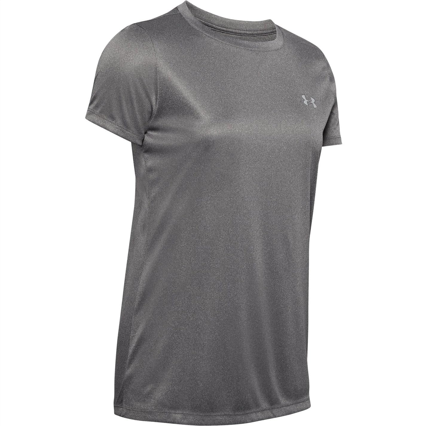 Under Armour Womens Tech Carbon Heather Short-Sleeve T-Shirt