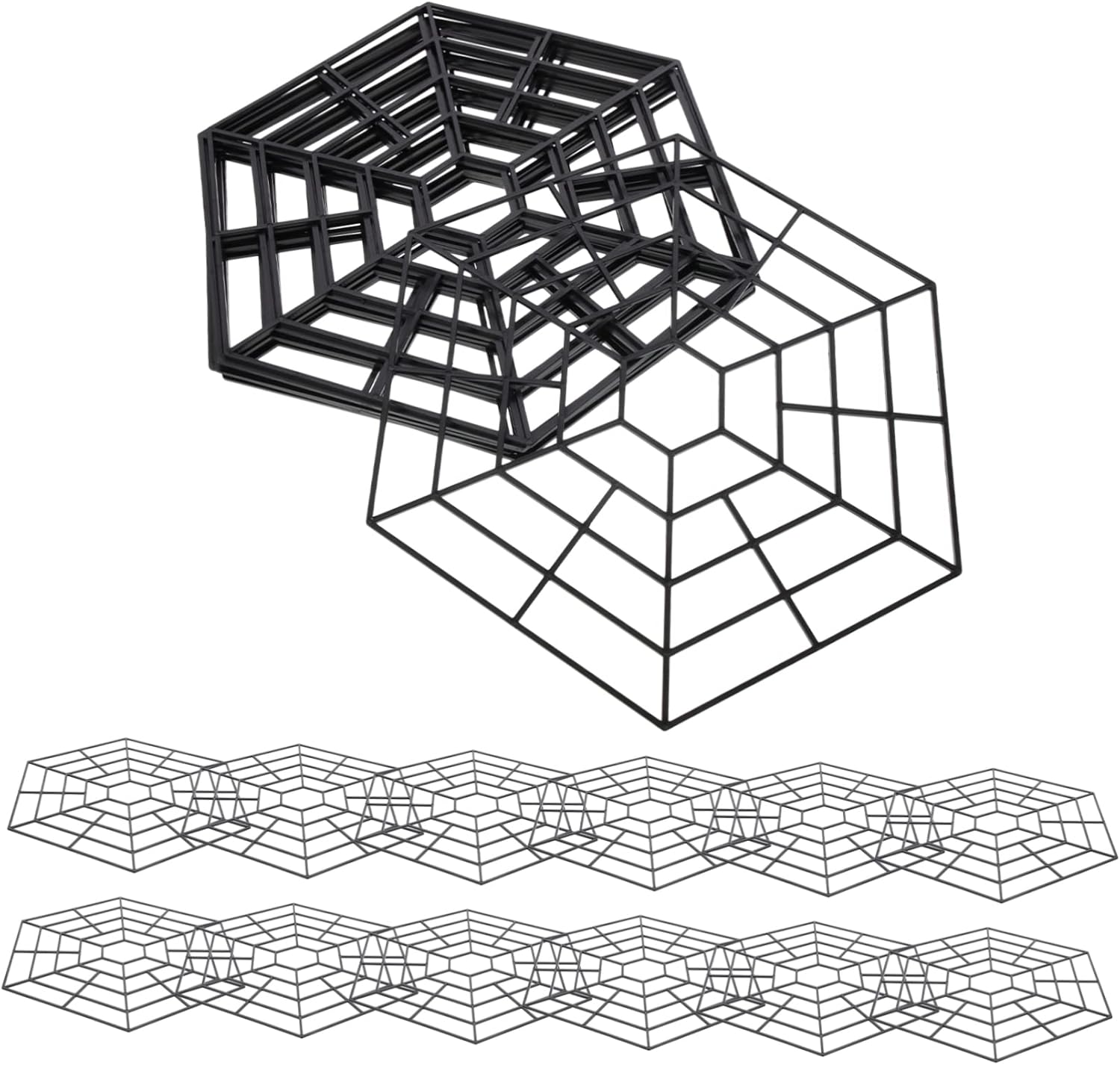 Fish Pond Filter Guard Netting 30pcs Plastic Floating Netting Pond Guard Fish Protector Protective Cover