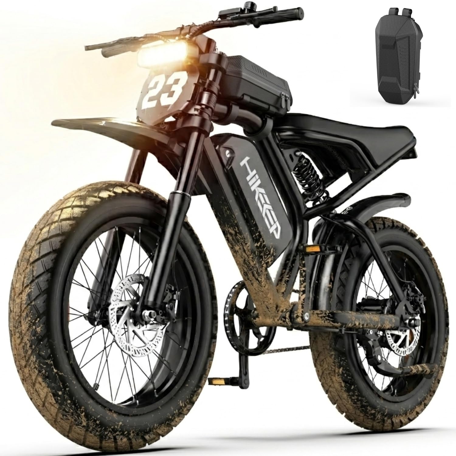 K6-Pro 1500W Peak 48V 17.5Ah Fat Tire Electric Bike