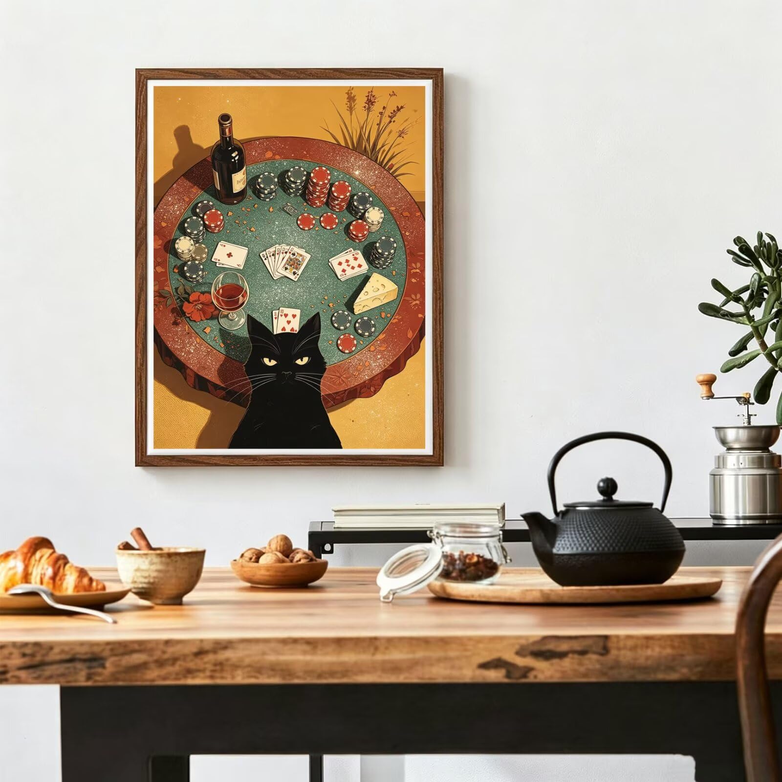 Diamond Painting Erwachsene Katze 5D Diamant Painting Bilder-1624