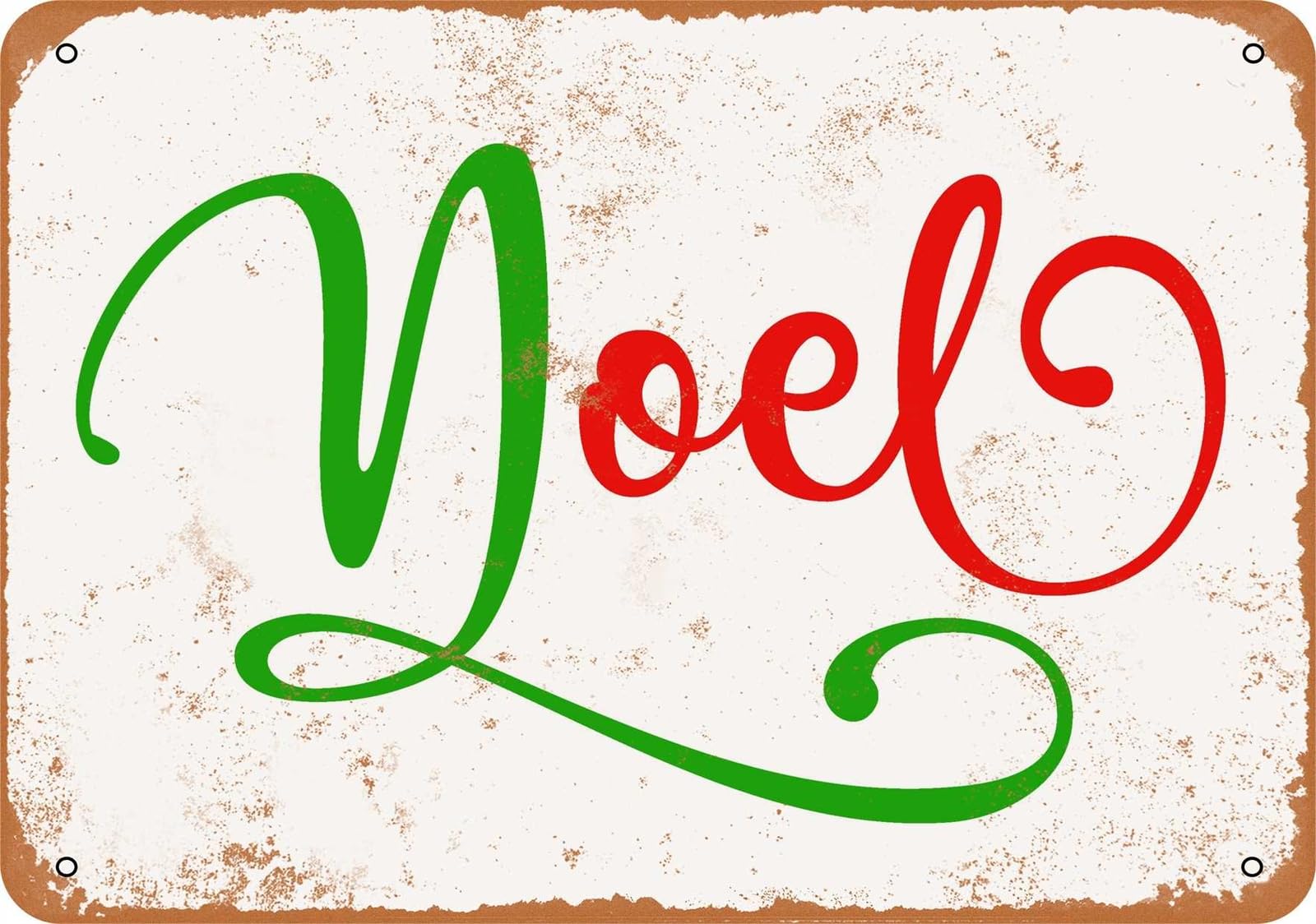 Metal Sign - Noel - Vintage Look home decor