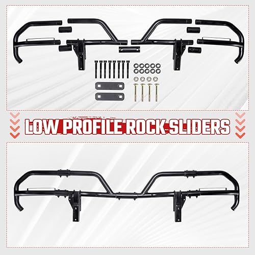 Miniatura 3 de A & UTV PRO Protector de parachoques trasero para Can-Am Defender HD5 HD8 HD10 Max 2016-2023, accesorios combinados de protector de cepillo trasero