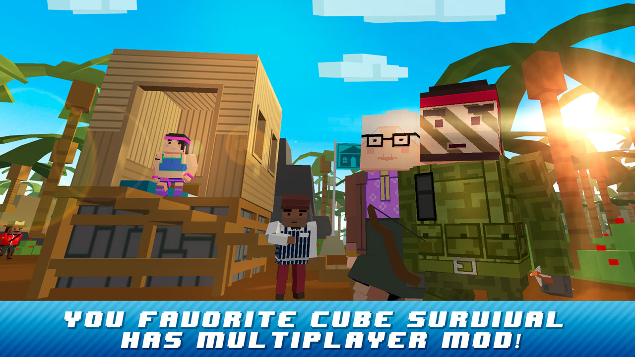 Cube Island Survival 3D Online - App on the Amazon Appstore