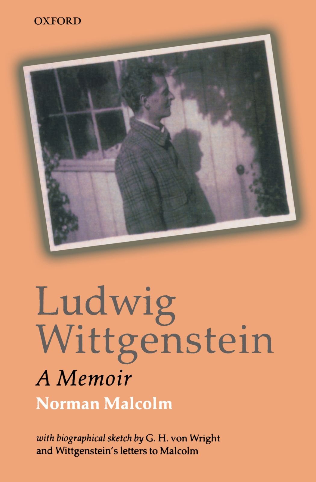 Ludwig Wittgenstein: A Memoir-Norman Malcolm