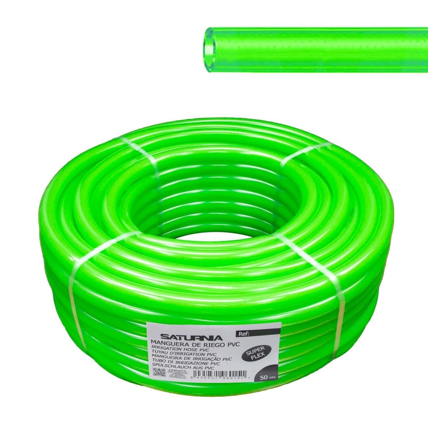 Manguera latflex ø 19 mm. - 3/4 rollo 50 metros. manguera jardin, manguera riego, manguera reforzada,