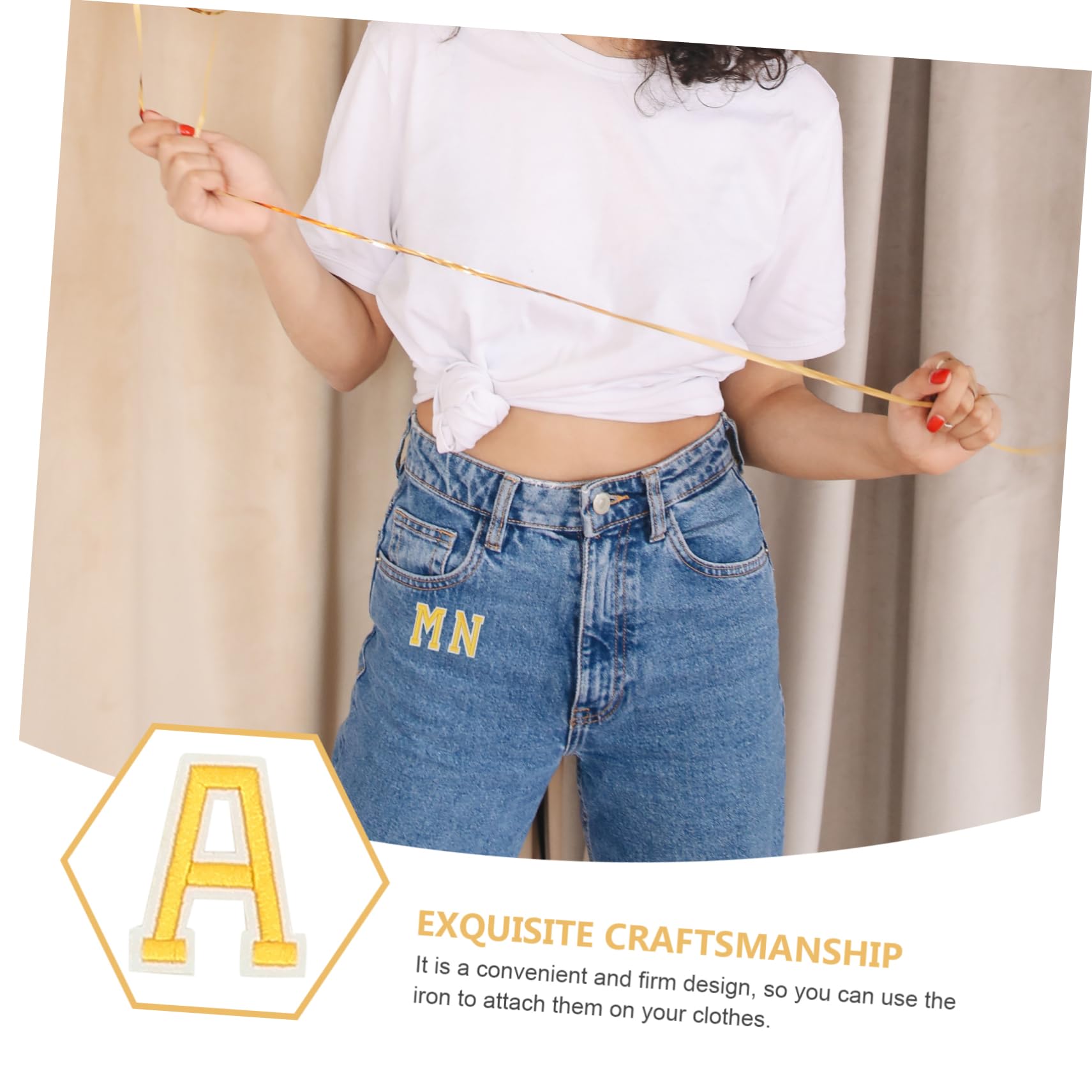 16sets Toppe Termoadesive Per Abbigliamento Appliques Per Riparazione Jeans e Diverse Colorazioni Per Decorazioni e Riparazioni Abbigliamento