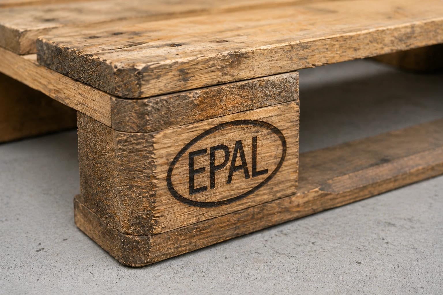 Pallet Bancale EPAL 80x120 cm Usato Legno Europeo Certificato - Bancale Standard per Magazzino, Logistica, Spedizioni E-commerce