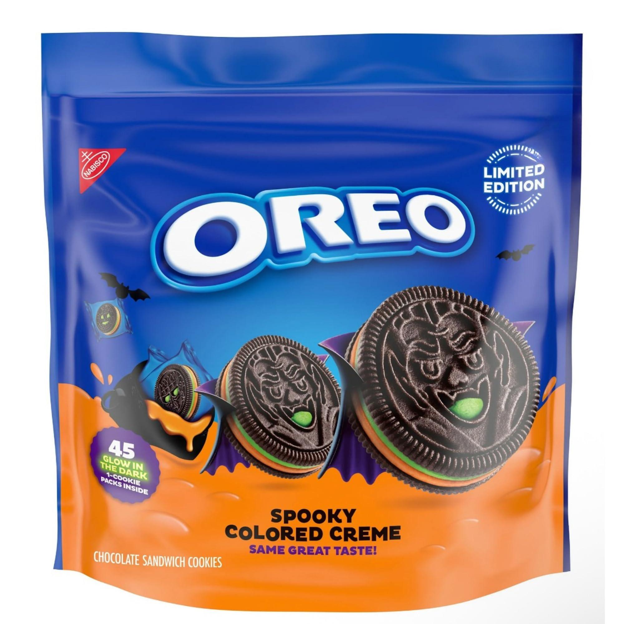 Amazon.com: OREO Limited Edition Halloween Spooky Colored Creme