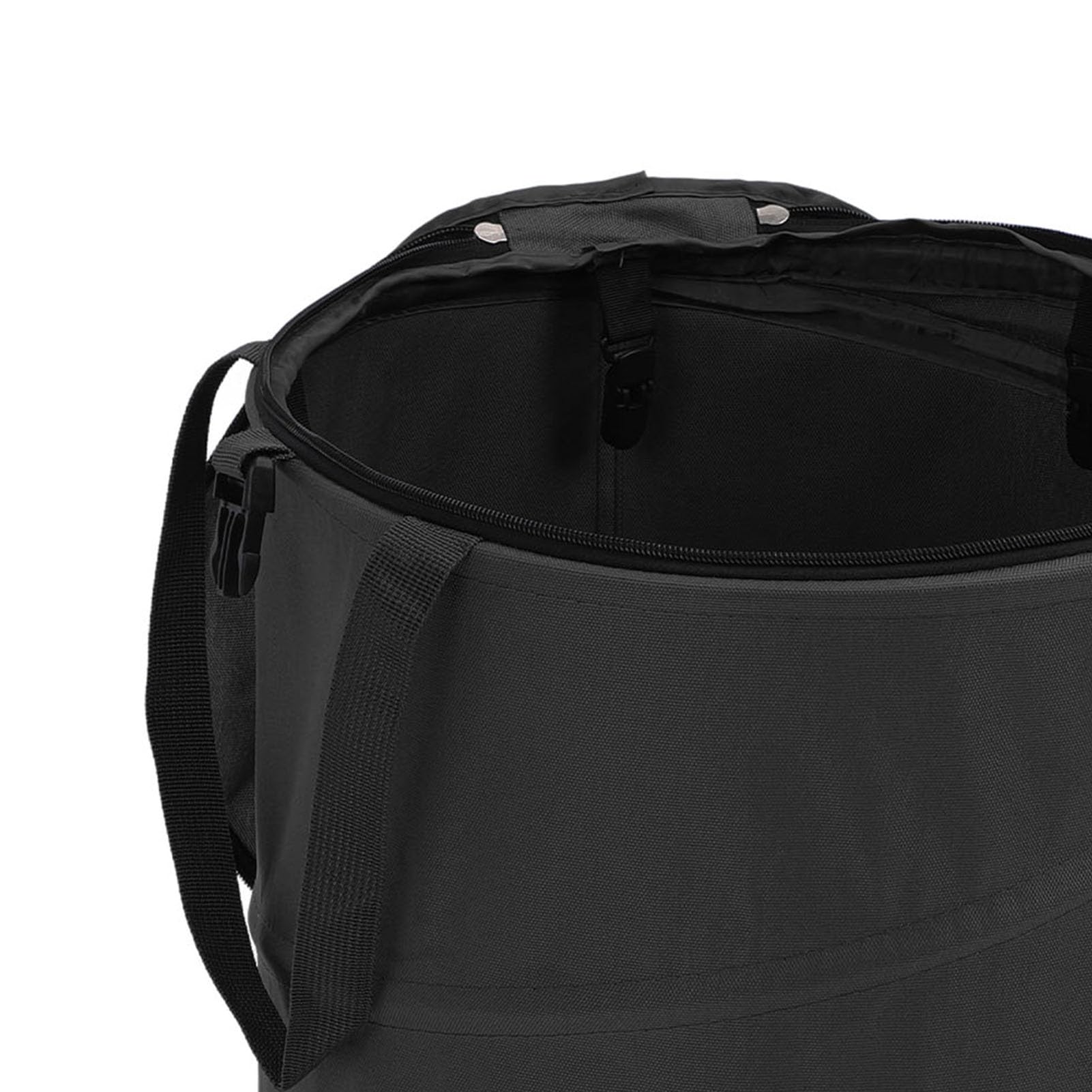 Pattumiera da Giardino Pieghevole, Pattumiera da Campeggio da 24 Galloni con Coperchio con Cerniera, Contenitore per Rifiuti da Giardino Portatile Pieghevole per Picnic
